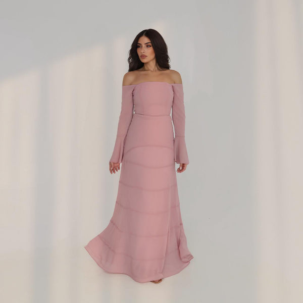 Georgette maxi dress